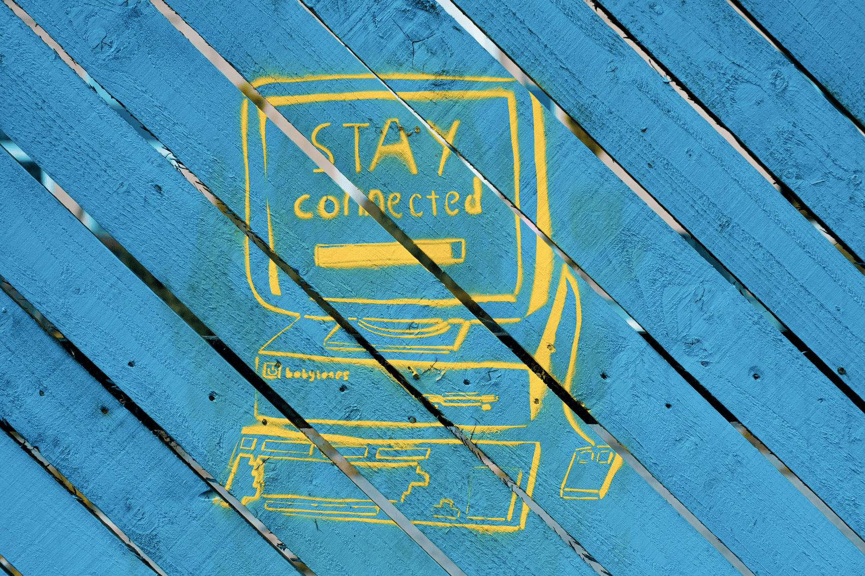 Staying connected drawing